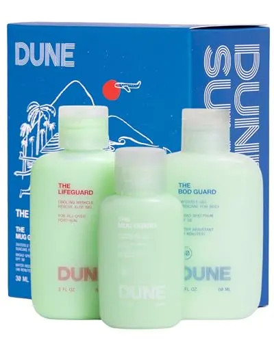 DUNE SUNCARE Jetsetter Gelly travel sunscreen kit