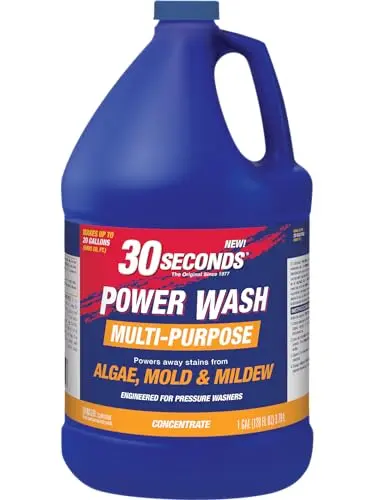 30 Seconds Pressure Washer Concentrated Cleaner bottle