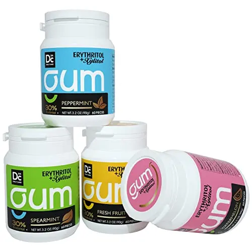 DC24 DAILY CARE Xylitol Chewing Gum assorted flavors bulk pack