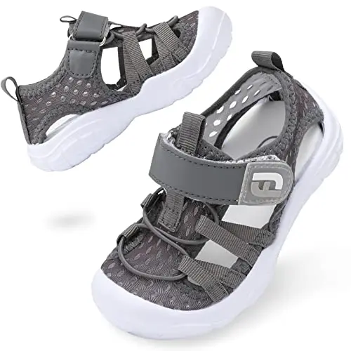 JOINFREE toddler water shoes with sneaker style and mesh upper
