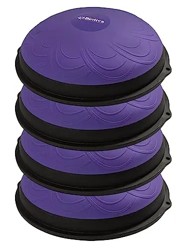 bintiva Active Floor Seat in purple, showing dome-shaped design for floor seating