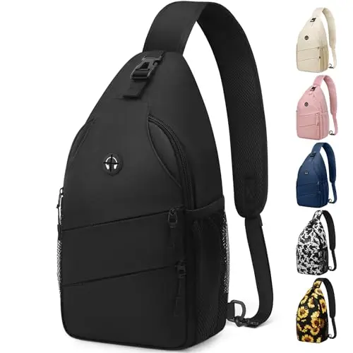 Pritent trendy crossbody sling bag with multiple pockets