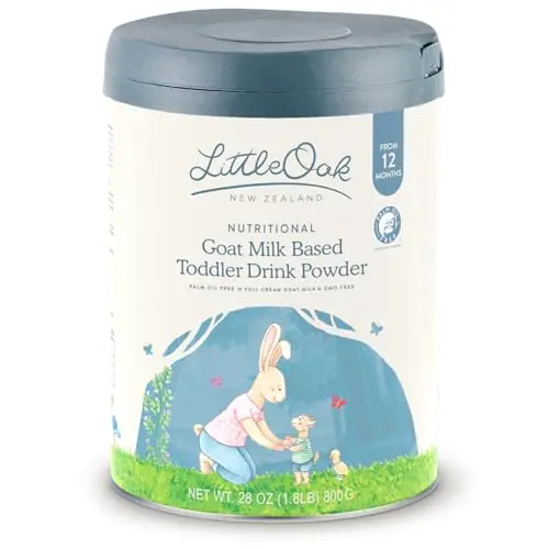 LittleOak Natural Goat Milk Stage 3 toddler formula tin