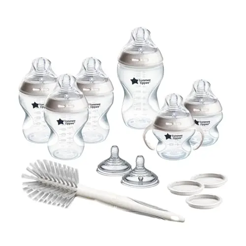 Tommee Tippee Natural Start 12 Piece BPA Free Baby Bottle Set