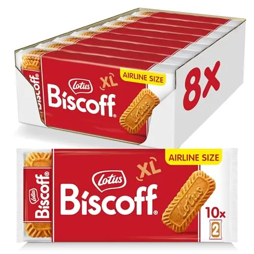 Lotus Biscoff Caramelized Biscuit Cookies in a two-pack box