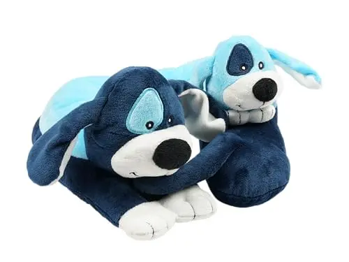 Cabeau Evolution Kids travel neck pillow with cute puppies design