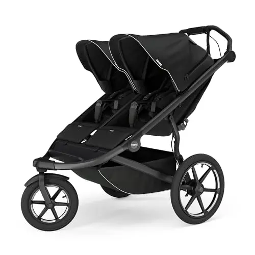Thule Urban Glide 3 Double Jogging Stroller in Black