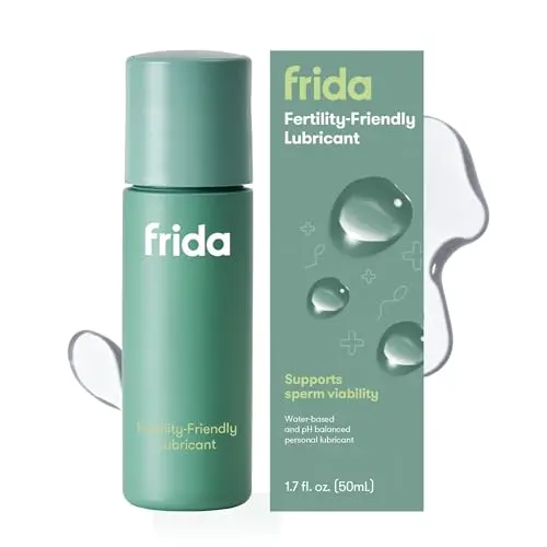Frida Fertility Lubricant bottle with flip-top cap