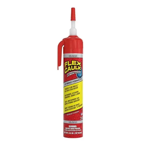 Flex Caulk bottle with adjustable trigger nozzle