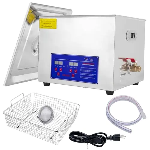 VECKYJL 15L Professional Ultrasonic Parts Cleaner