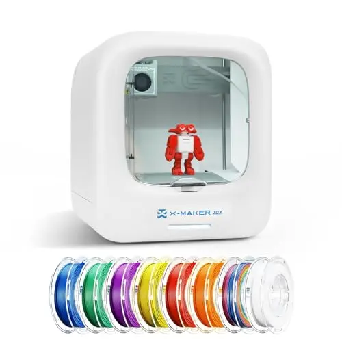 AOSEED X-Maker Joy 3D printer in white with compact design