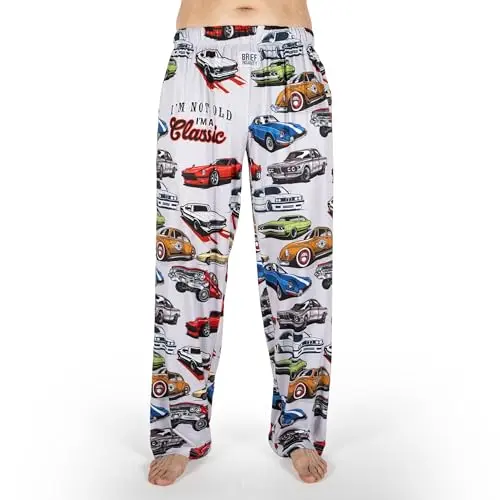 Brief Insanity Funny Cars & Hot Rods Pajama Pants