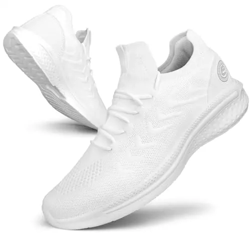 Pujcs Men's lightweight slip-on sneakers for work