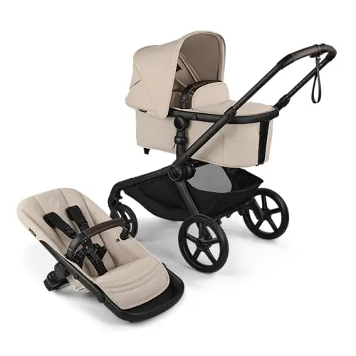 Bugaboo Kangaroo double stroller in Desert Taupe color