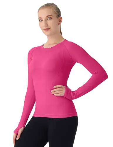 MathCat Seamless Workout Top being worn during exercise