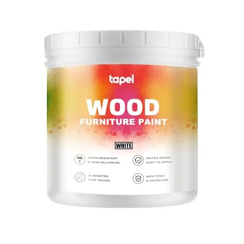 Tapel All-in-One Chalk Matte Paint in white