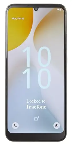 BLU View 5 PRO smartphone showcasing its large display and triple camera setup