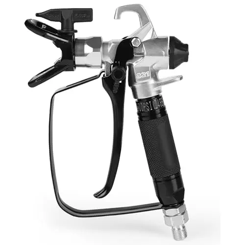 RICHOKIE silver and black high-pressure airless paint sprayer gun