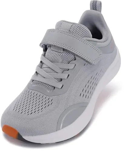 Lightweight WHITIN running shoes for kids with a wide toe box