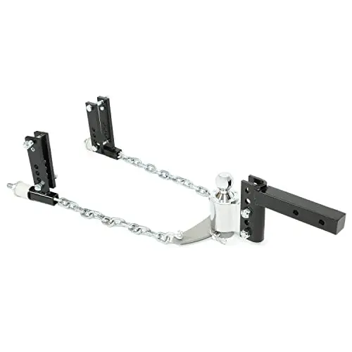 HECASA universal weight distribution hitch with 2-inch shank and 2-5/16 ball