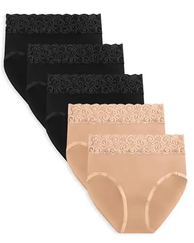 Kindred Bravely High Waist Maternity Underwear in neutral colors