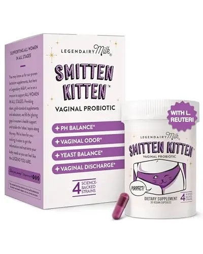 Legendairy Milk Smitten Kitten vaginal probiotics for women's health