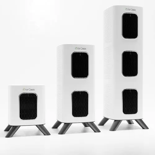Air Oasis Starter Bundle including small, medium, and large air purifiers for whole-home coverage.