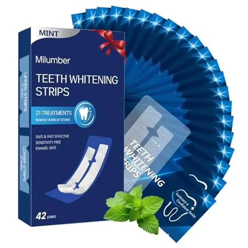 Milumber Teeth Whitening Strips package