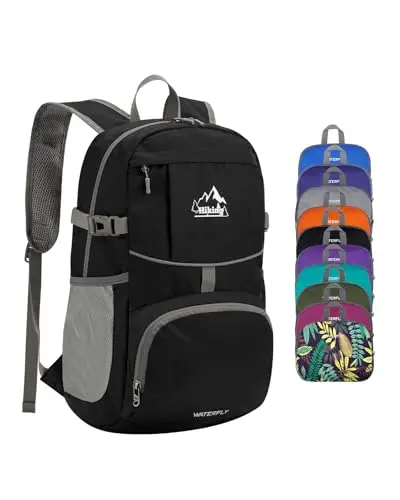 WATERFLY 25L ultra-lightweight foldable daypack for hiking and travel