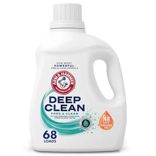 ARM & HAMMER Deep Clean Free & Clear laundry detergent