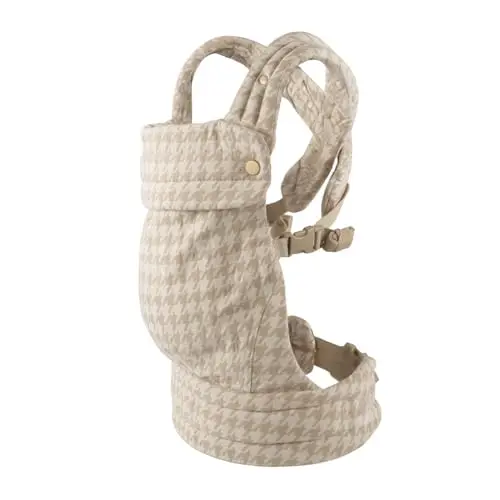 NEST BLANCHE baby carrier in houndstooth pattern