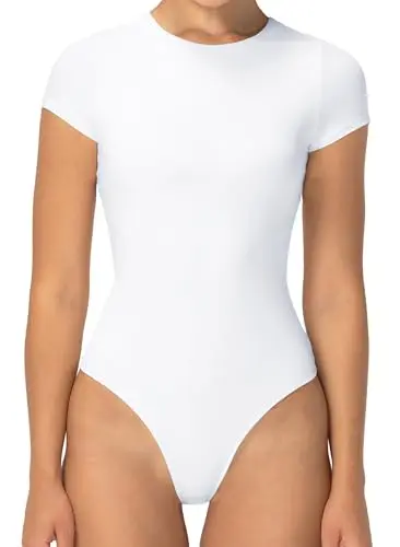 Sunzel Bodysuit with tummy control in white