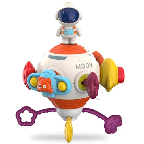 Jaysompro busy cube sensory toy for toddlers