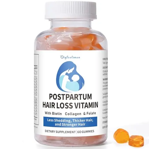Diytoolsman Postpartum Hair Loss Vitamin vegan gummies