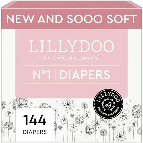 LILLYDOO baby diapers with blowout barrier and cloud-soft material