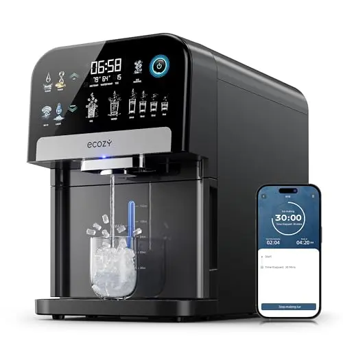 Ecozy IM-ND481B smart ice maker with water dispenser