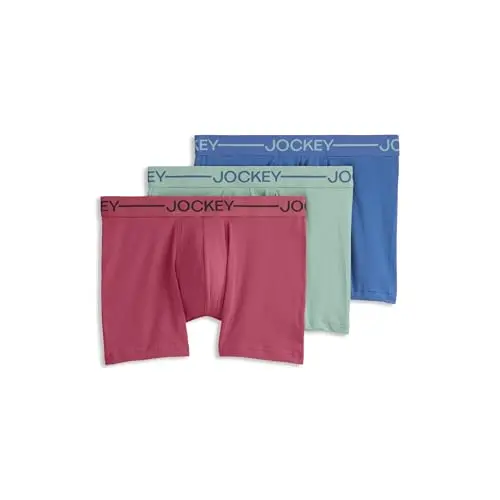 Jockey men's organic cotton stretch trunk underwear