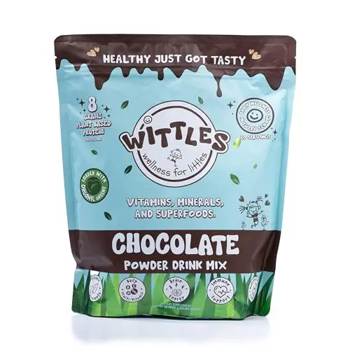 Wittles Kids Organic Chocolate Protein Powder superfood nutrition