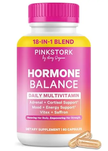 Pink Stork Hormone Balance Multivitamin for Women bottle