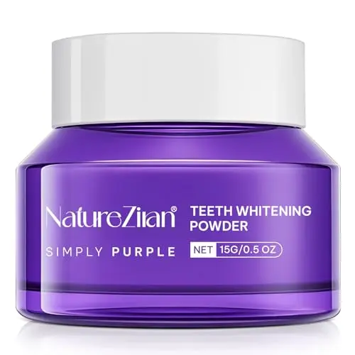 NATURE ZIRAN Teeth Whitening Powder jar