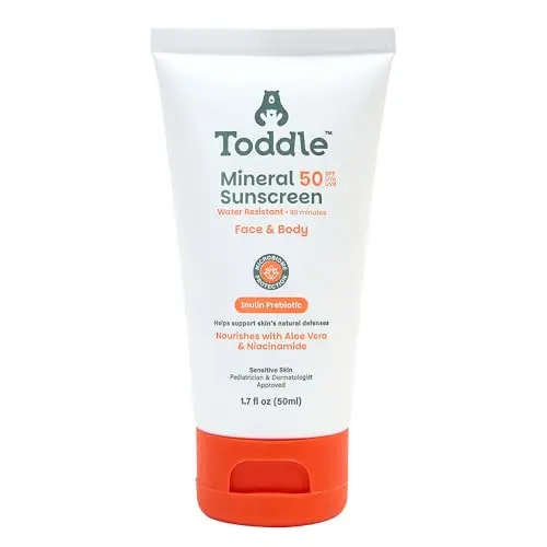 Toddle Prebiotic Mineral Sunscreen SPF 50 for Kids