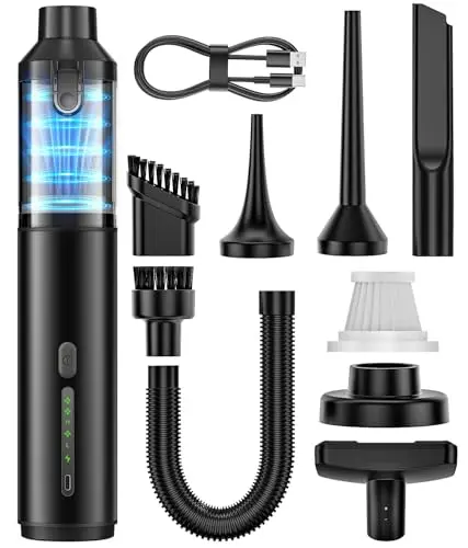 Voice-tank 4-in-1 handheld vacuum cleaner with accessories