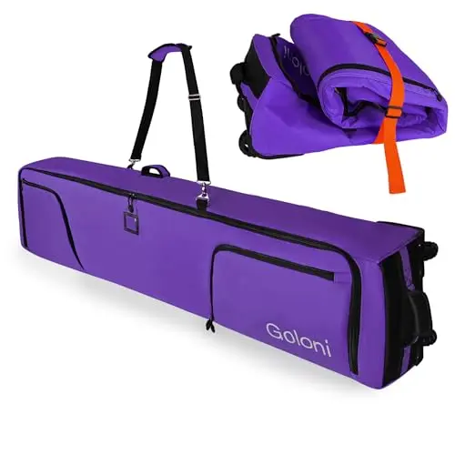 Goloni 360 padded ski bag with wheels for air travel