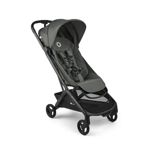Bugaboo Butterfly 2 travel stroller folded compactly for air travel