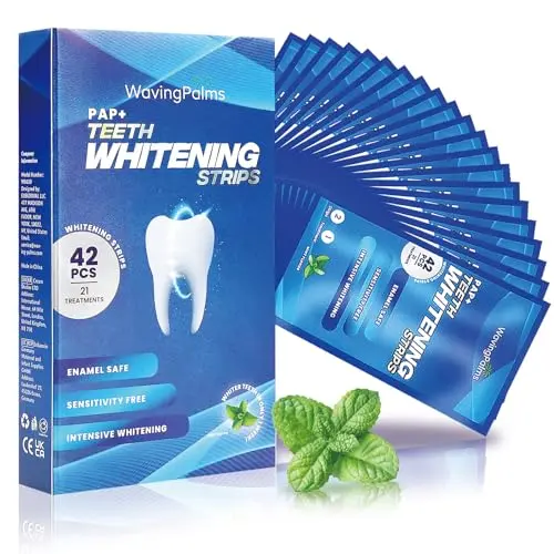 Waving Palms Professional Whitening Strips for sensitive teeth