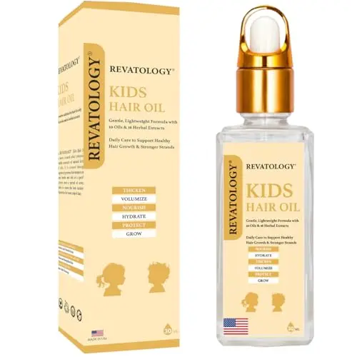 REVATOLOGY Kids & Baby Hair Growth Product oil bottle