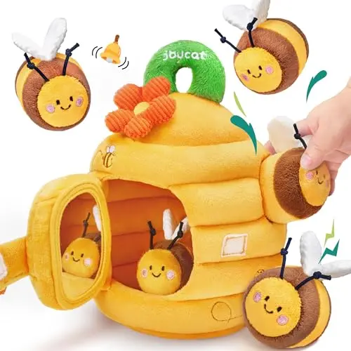 JoyCat flower beehive toy with sensory bees