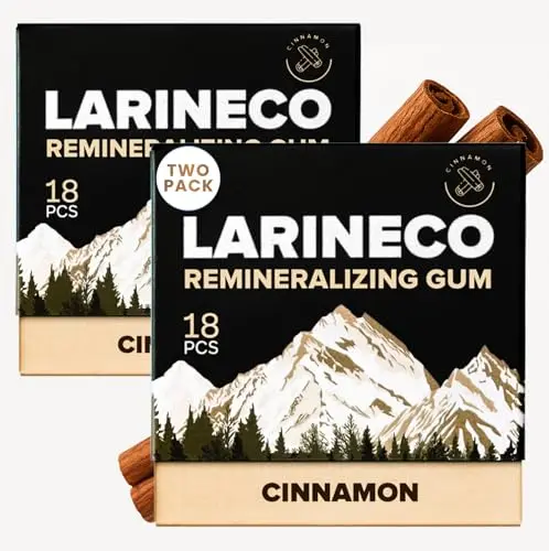 Larineco Remineralizing Gum with Nano Hydroxyapatite packet