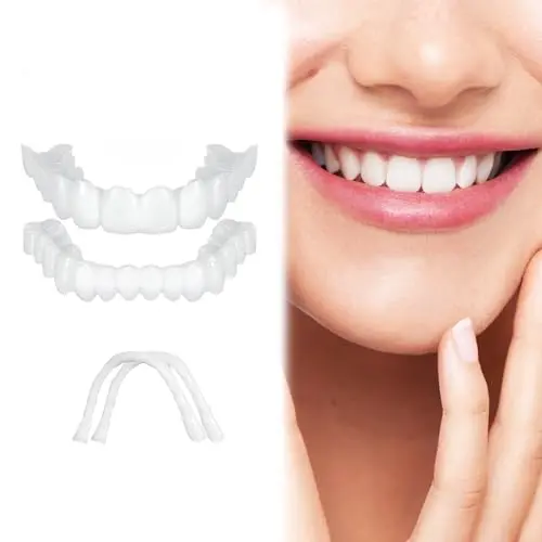 AOLKILD upper and lower tooth replacement kit on a white background