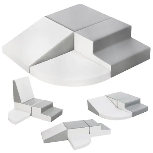 Sumbababy four-piece colorful waterproof foam climbing blocks for toddlers